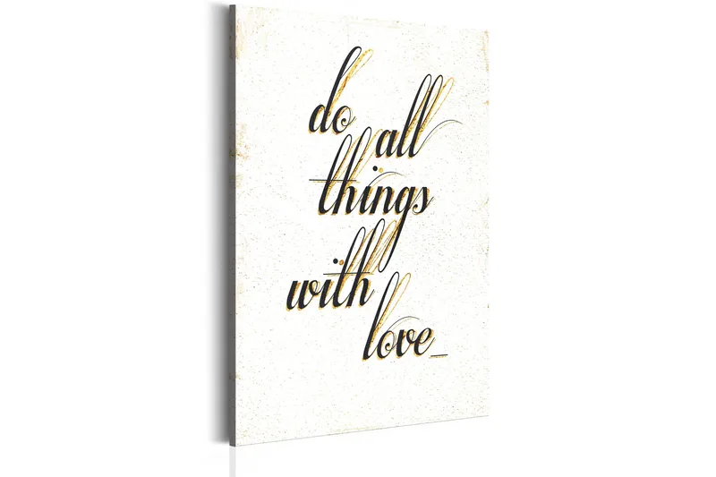 Tavla My Home: Things with love 80x120 VALUE_MISSING_1