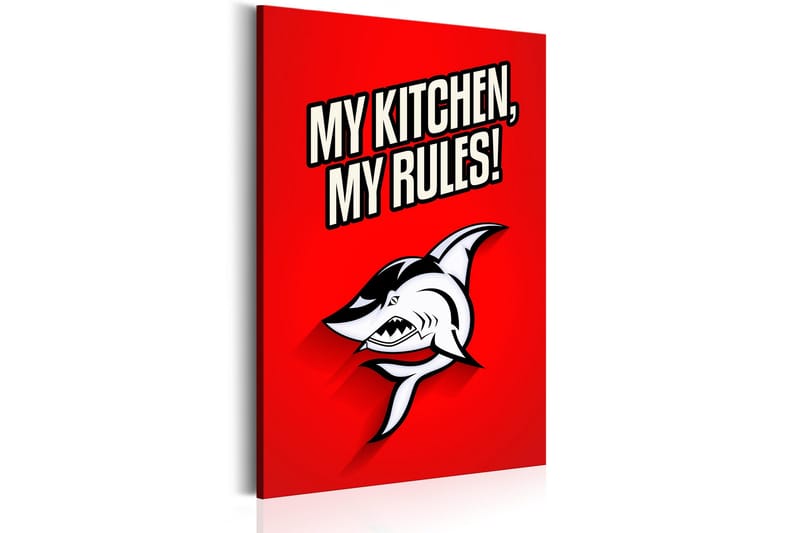 Tavla My kitchen, my rules! 40x60 - Artgeist sp. z o. o. - Inredning & dekor - Tavlor & konst - Canvastavla