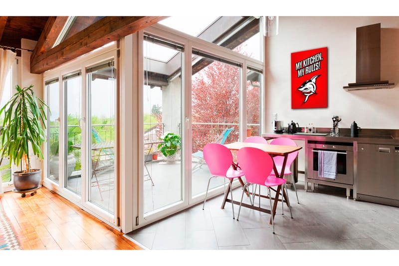 Tavla My kitchen, my rules! 60x90, Artgeist sp. z o. o.