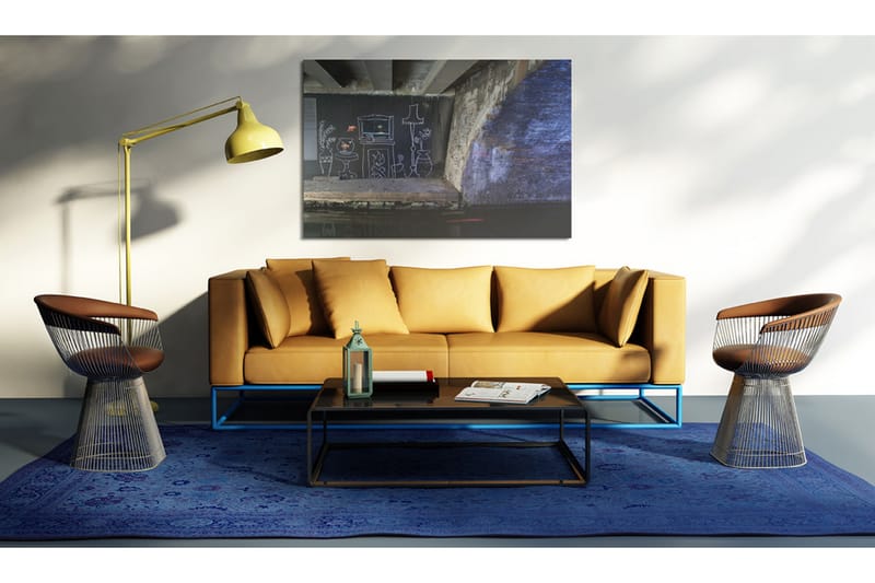 TAVLA My Own Piece Of Floor Banksy 60x40 - Artgeist sp. z o. o. - Inredning & dekor - Tavlor & konst - Canvastavla