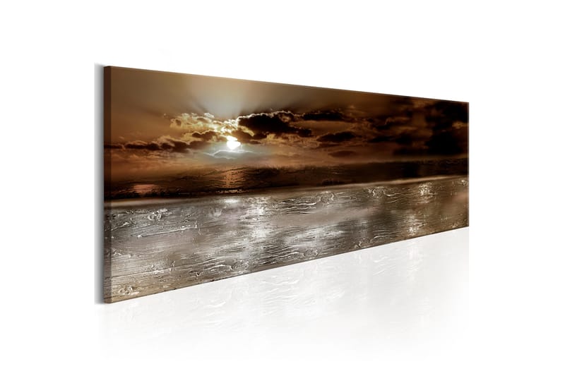 Tavla Mysterious Ocean 150X50 Brun - Artgeist sp. z o. o. - Canvastavla