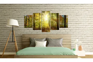 Tavla Mystical Forest 100x50 - Artgeist sp. z o. o. - Inredning & dekor - Tavlor & konst - Canvastavla