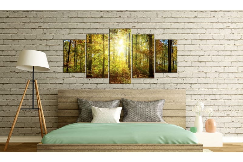 Tavla Mystical Forest 100x50 - Artgeist sp. z o. o. - Inredning & dekor - Tavlor & konst - Canvastavla