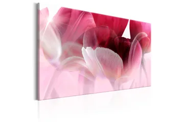 Tavla Nature: Pink Tulips 90x60 - Artgeist sp. z o. o. - Inredning & dekor - Tavlor & konst - Canvastavla