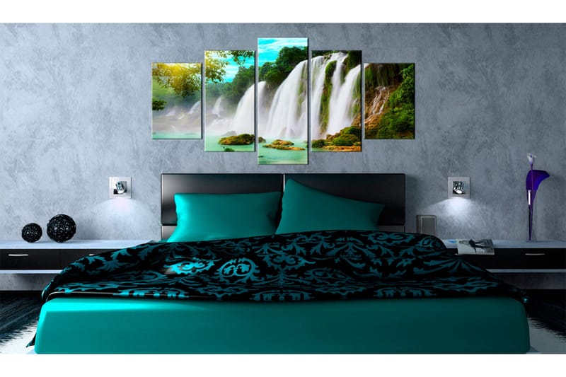 Tavla Nature'S Miracle 100X50 Flerfärgad|Vit - Artgeist sp. z o. o. - Inredning & dekor - Tavlor & konst - Canvastavla