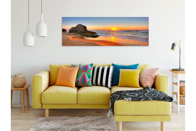 TAVLA New Day (1 Part) Narrow 135x45 - Artgeist sp. z o. o. - Inredning & dekor - Tavlor & konst - Canvastavla