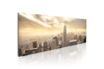 Tavla New York City among the clouds 120x40 - Inredning & dekor - Tavlor & konst - Canvastavla