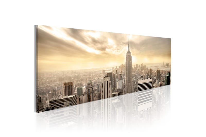 Tavla New York City among the clouds 135x45 - Inredning & dekor - Tavlor & konst - Canvastavla
