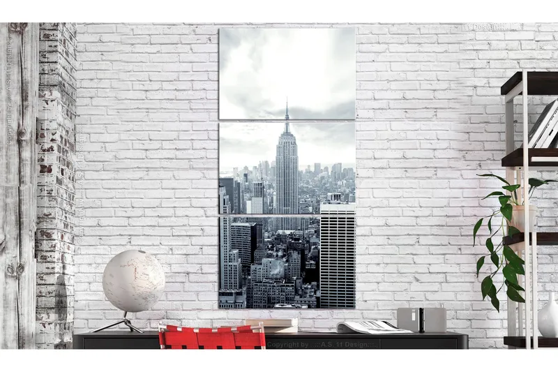 Tavla New York Empire State Building 60x120 - Artgeist sp. z o. o. - Inredning & dekor - Tavlor & konst - Canvastavla