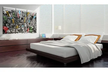 Tavla New York In The Cmyk Color Model 60x40 - Artgeist sp. z o. o. - Inredning & dekor - Tavlor & konst - Canvastavla
