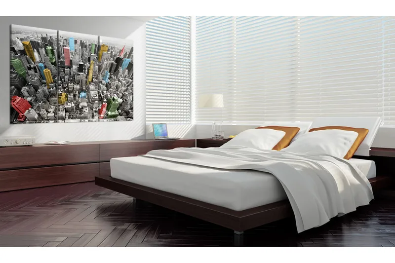 TAVLA New York in the CMYK color model 90x60 - Artgeist sp. z o. o. - Inredning & dekor - Tavlor & konst - Canvastavla