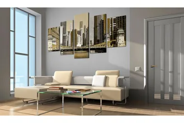 Tavla New York Vintage 100x50 - Artgeist sp. z o. o. - Inredning & dekor - Tavlor & konst - Canvastavla