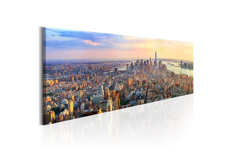Tavla New York Panorama 150X50 Flerfärgad Städer - Artgeist sp. z o. o. - Inredning & dekor - Tavlor & konst - Canvastavla