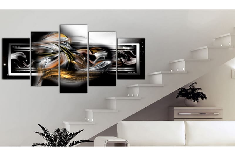 Tavla Night Hug 200X100 Flerfärgad|Vit - Artgeist sp. z o. o. - Inredning & dekor - Tavlor & konst - Canvastavla