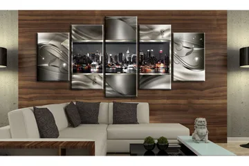 Tavla Night In New York Ii 200x100 - Artgeist sp. z o. o. - Inredning & dekor - Tavlor & konst - Canvastavla