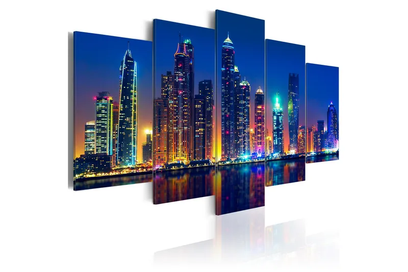 Tavla Nights In Dubai 200x100, Artgeist sp. z o. o.