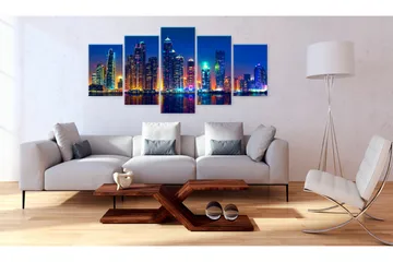 Tavla Nights In Dubai 200x100 - Artgeist sp. z o. o. - Inredning & dekor - Tavlor & konst - Canvastavla