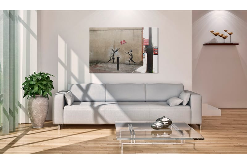 Tavla No Ball Games Banksy 60x40 - Artgeist sp. z o. o. - Inredning & dekor - Tavlor & konst - Canvastavla