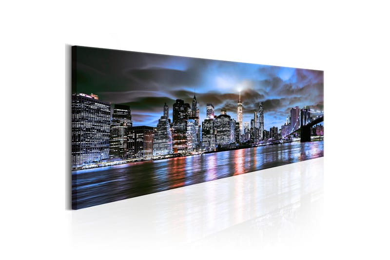 Tavla NYC: City Lighthouse 135x45, Artgeist sp. z o. o.