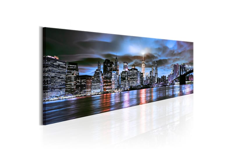 TAVLA Nyc City Lighthouse 150x50 - Artgeist sp. z o. o. - Inredning & dekor - Tavlor & konst - Canvastavla