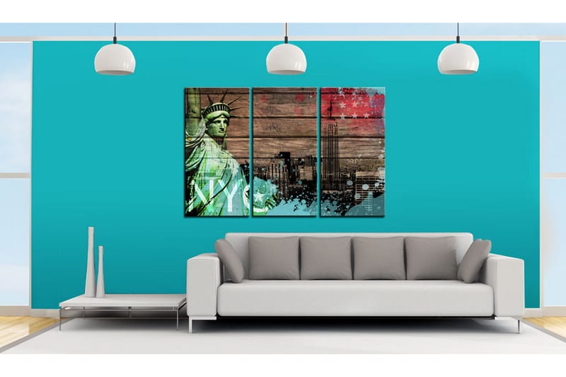 Tavla Nyc Collage Ii 90x60 - Artgeist sp. z o. o. - Inredning & dekor - Tavlor & konst - Canvastavla