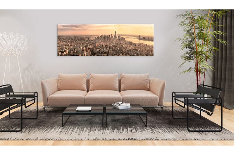 Tavla Nyc Urban Beauty 150X50 Brun Städer - Artgeist sp. z o. o. - Inredning & dekor - Tavlor & konst - Canvastavla