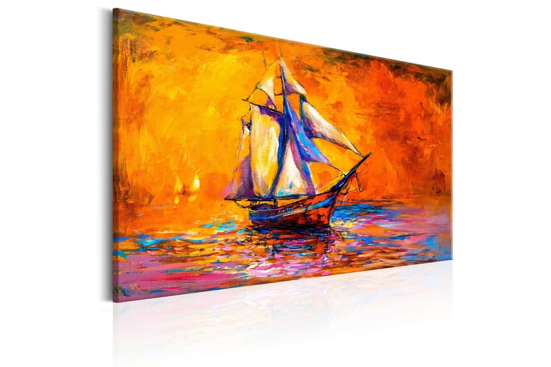 TAVLA Ocean of the Setting Sun 90x60 - Artgeist sp. z o. o. - Inredning & dekor - Tavlor & konst - Canvastavla