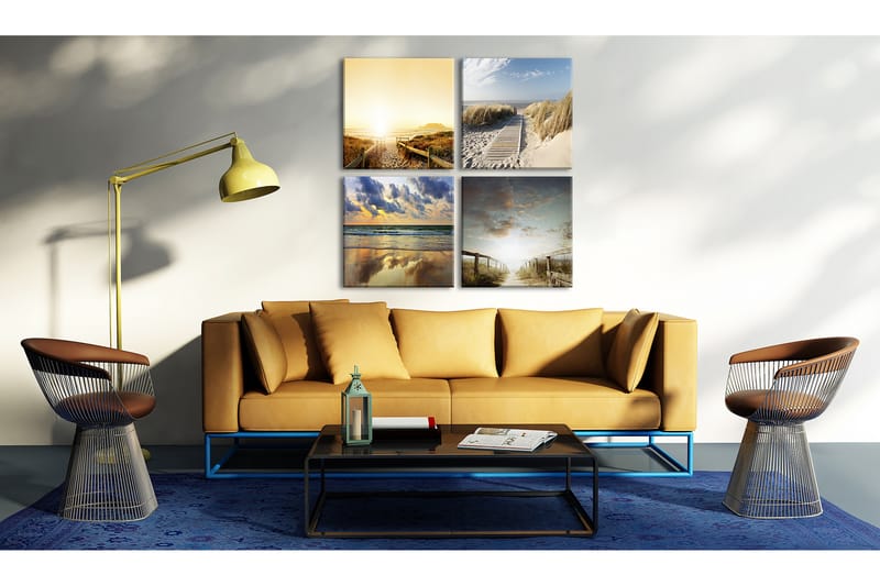 Tavla On The Beach Of Dreams 80X80 Flerfärgad - Artgeist sp. z o. o. - Inredning & dekor - Tavlor & konst - Canvastavla