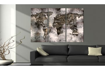 Tavla Opalescent Map 90x60 - Artgeist sp. z o. o. - Inredning & dekor - Tavlor & konst - Canvastavla