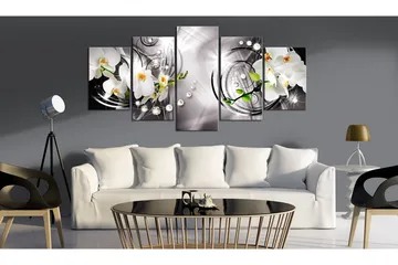 Tavla Orchid Pearls And Diamonds 100x50 - Artgeist sp. z o. o. - Inredning & dekor - Tavlor & konst - Canvastavla