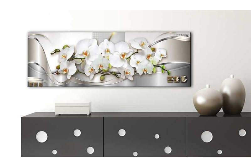 Tavla Orchids Ii 150X50 Vit - Artgeist sp. z o. o. - Inredning & dekor - Tavlor & konst - Canvastavla