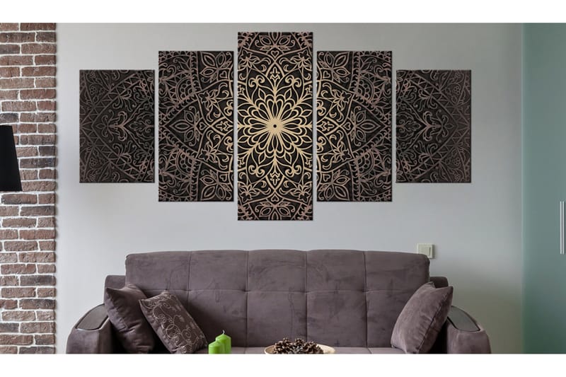 Tavla Oriental Artistry 200X100 Brun - Artgeist sp. z o. o. - Inredning & dekor - Tavlor & konst - Canvastavla