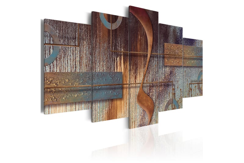 Tavla Oriental Composition 100X50 Brun|Flerfärgad, Artgeist sp. z o. o.