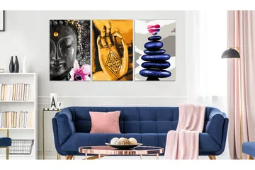 Tavla Oriental Triptych 3 Parts 120x60 - Artgeist sp. z o. o. - Inredning & dekor - Tavlor & konst - Canvastavla