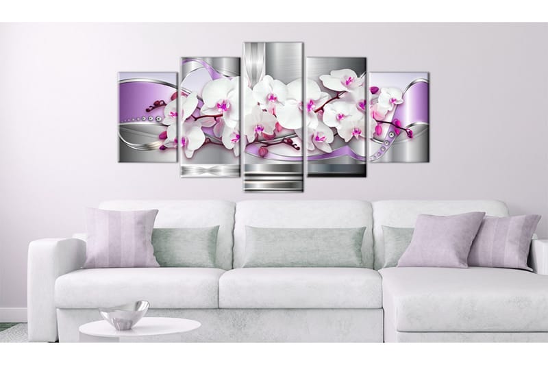 Tavla Orkidé Och Fantasi 100x50 - Artgeist sp. z o. o. - Inredning & dekor - Tavlor & konst - Canvastavla