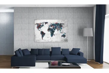 Tavla Oupptäckta kontinenter 120x80 - Artgeist sp. z o. o. - Inredning & dekor - Tavlor & konst - Canvastavla