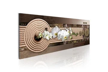 Tavla Quote 120X40 Brun|Beige Abstrakt