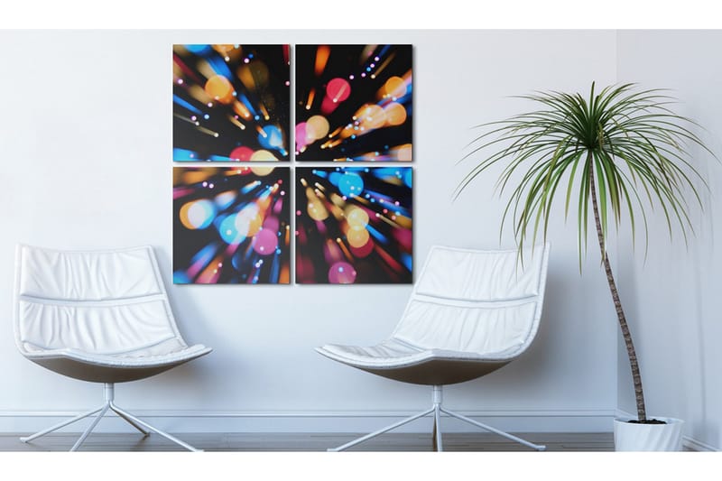 Tavla Race of lampor 60x60 - Artgeist sp. z o. o. - Inredning & dekor - Tavlor & konst - Canvastavla