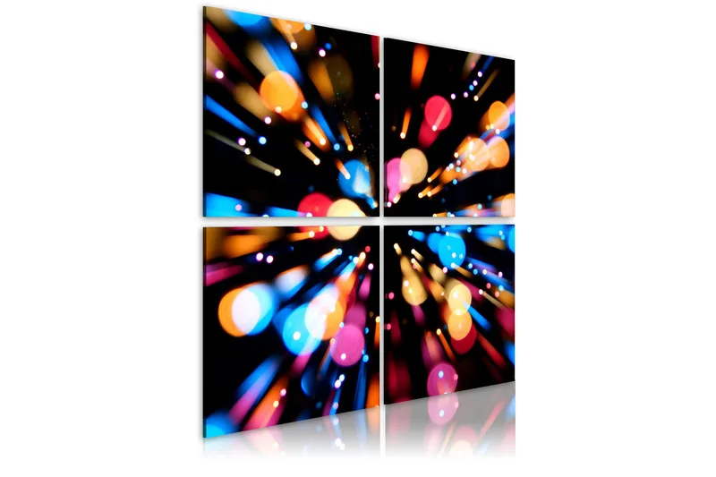 Tavla Race of lampor 60x60 - Artgeist sp. z o. o. - Inredning & dekor - Tavlor & konst - Canvastavla