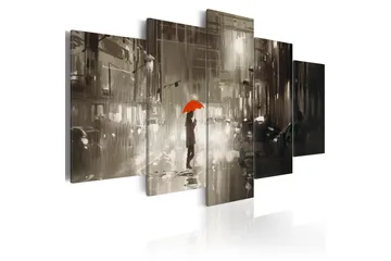 Tavla Rain City 200x100 - Artgeist sp. z o. o. - Inredning & dekor - Tavlor & konst - Canvastavla