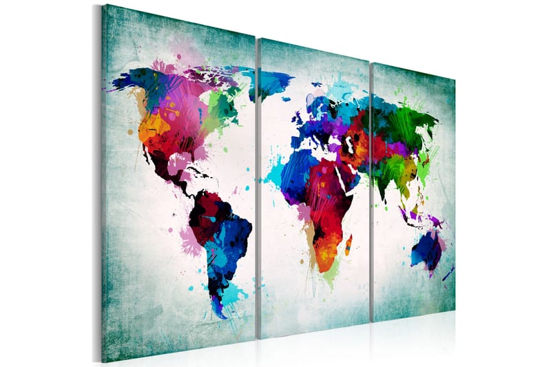 TAVLA Rainbow Journey 60x40 - Artgeist sp. z o. o. - Inredning & dekor - Tavlor & konst - Canvastavla