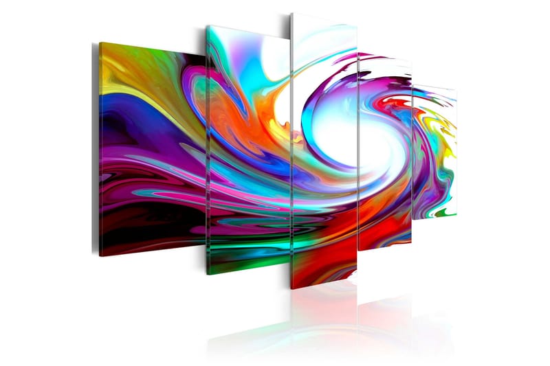 Tavla Rainbow Swirl 200x100, Artgeist sp. z o. o.