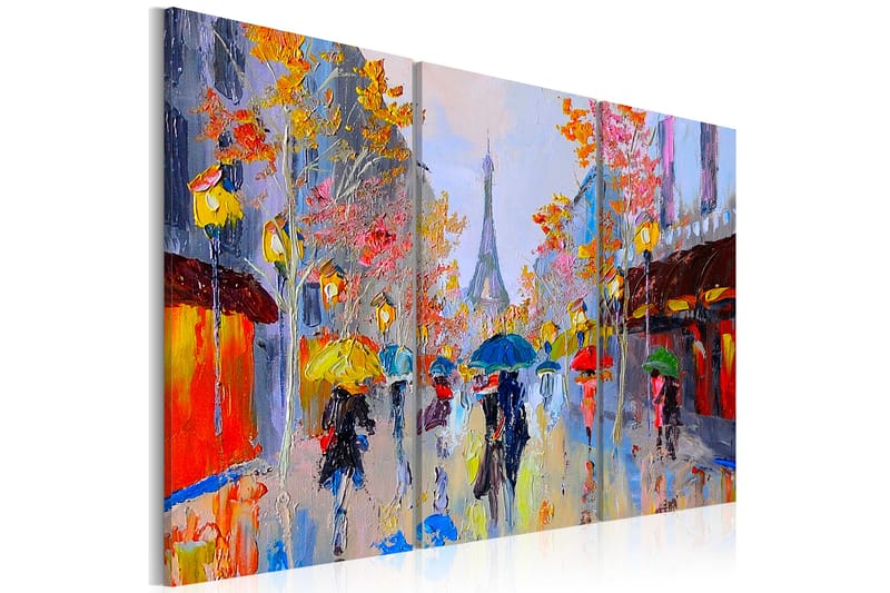 TAVLA Rainy Paris 120x80 - Artgeist sp. z o. o. - Inredning & dekor - Tavlor & konst - Canvastavla