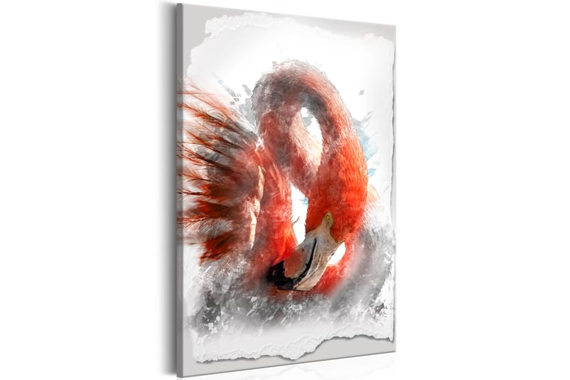 TAVLA Red Flamingo 80x120 - Artgeist sp. z o. o. - Inredning & dekor - Tavlor & konst - Canvastavla