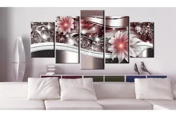 Tavla Red Gleam 100x50 - Artgeist sp. z o. o. - Inredning & dekor - Tavlor & konst - Canvastavla