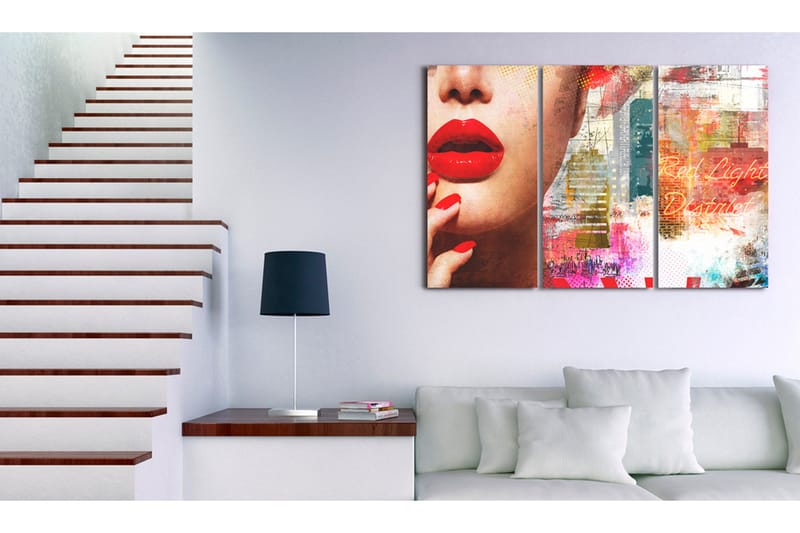 Tavla Red Light District 120x80 - Artgeist sp. z o. o. - Inredning & dekor - Tavlor & konst - Canvastavla