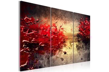TAVLA Red splash 90x60