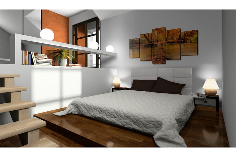 Tavla Redness Of Autumn 100X50 Orange|Brun - Artgeist sp. z o. o. - Inredning & dekor - Tavlor & konst - Canvastavla