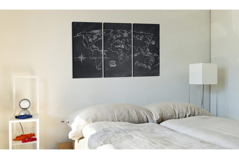 Tavla Resor breddar sinnet triptyken 90x60 - Artgeist sp. z o. o. - Inredning & dekor - Tavlor & konst - Canvastavla
