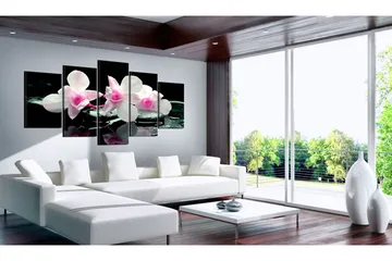Tavla Rest Of Orchids 100x50 - Artgeist sp. z o. o. - Inredning & dekor - Tavlor & konst - Canvastavla